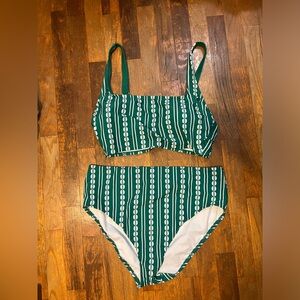 Target Kona Sol High Waisted Swim Suit